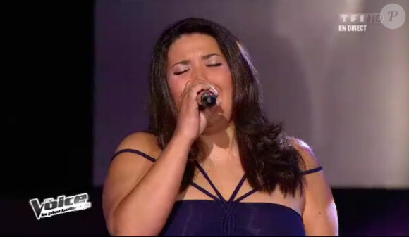 Amalya dans The Voice, samedi 21 avril 2012 sur TF1