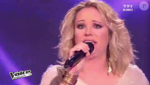 Blandine dans The Voice, samedi 21 avril 2012 sur TF1