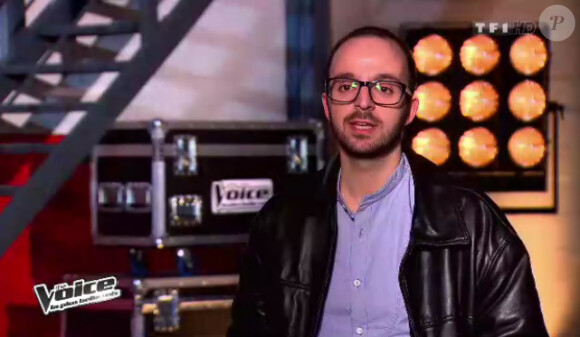 Jhony dans The Voice, samedi 21 avril 2012 sur TF1ce