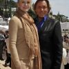 Otto Kern et sa femme dimanche 22 avril 2012 lors de la finale du Rolex Masters 1000 de Monte-Carlo