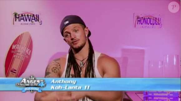 Anthony dans les Anges de la télé-réalité 4, lundi 23 avril 2012 sur NRJ 12