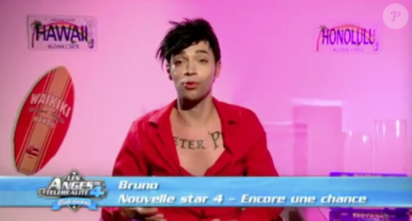 Bruno dans les Anges de la télé-réalité 4, lundi 23 avril 2012 sur NRJ 12