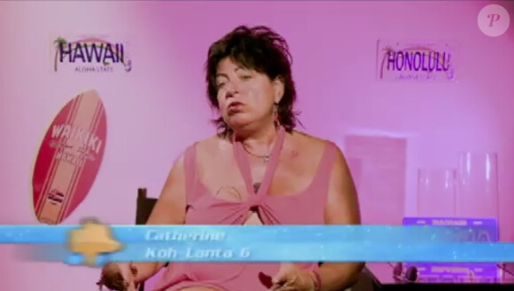 Catherine dans les Anges de la télé-réalité 4, lundi 23 avril 2012 sur NRJ 12