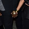 Kim Kardashian et Kanye West officialisent leur amour main dans la main à New York le 23 avril 2012
