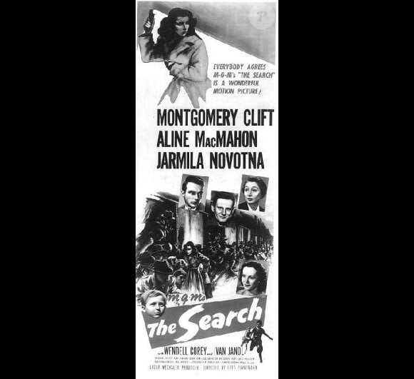 The Search, 1949, de Fred Zinnemann avec Montgomery Clift. 
Après OSS 117 : Le Caire, nid d'espions, et The Artist, qui les a menés jusqu'aux Oscars, Michel Hazanavicius dirigera sa femme Bérénice Bejo en travailleuse humanitaire en Tchétchénie dans un film adapté de The Search (1949).
