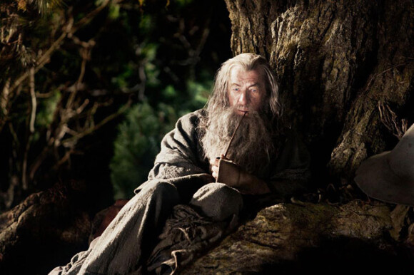 Ian McKellen dans Hobbit : Un voyage inattendu, en salles le 12 décembre.
