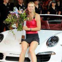 Maria Sharapova : Joie, soulagement et un petit tour en Porsche