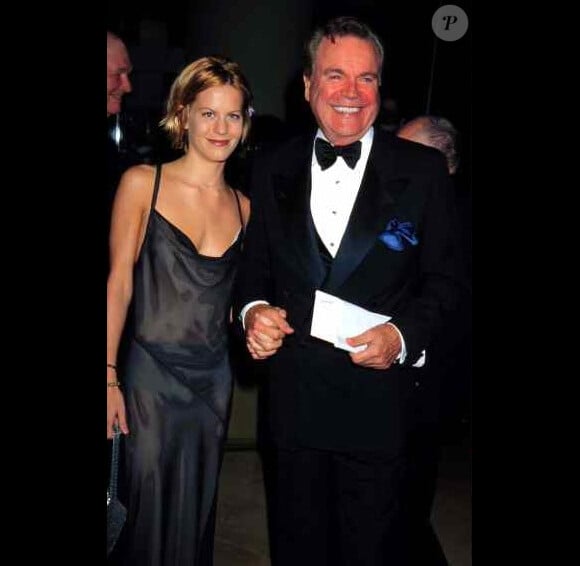 Courtney et son père Robert Wagner en 1998
