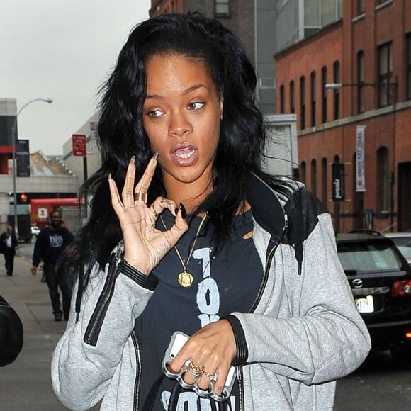Rihanna à New York le 2 mai 2012