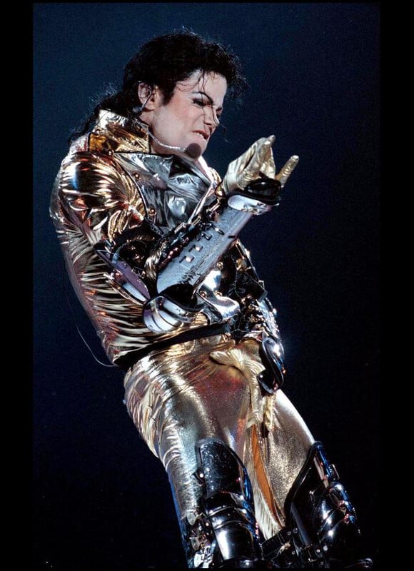 Michael Jackson en Nouvelle-Zélande, en novembre 1996.