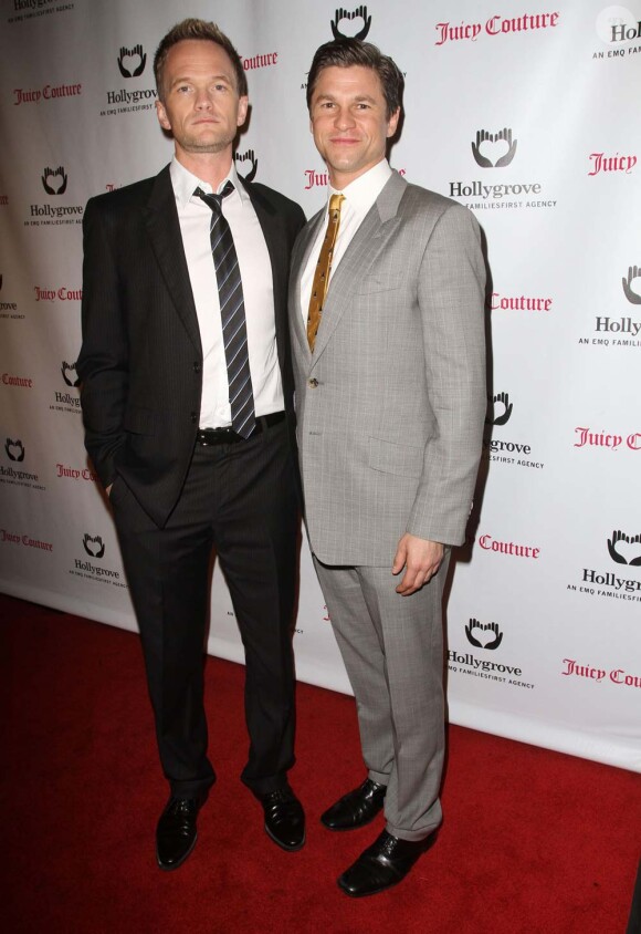Neil Patrick Harris et son Compagnon David Burtka à Los Angeles, le 25 avril 2012.
