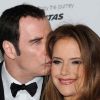 Kelly Preston et John Travolta à Los Angeles, le 15 janvier 2012.
