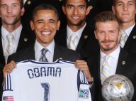 David Beckham invité d'un Barack Obama chambreur et de sa femme Michelle