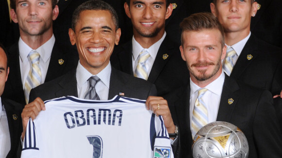 David Beckham invité d'un Barack Obama chambreur et de sa femme Michelle