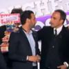 Cyril Hanouna et ses chroniqueurs reçoivent Nikos Aliagas et Dove Attia pour le deuxième anniversaire de Touche pas à mon poste, le jeudi 17 mai 2012.