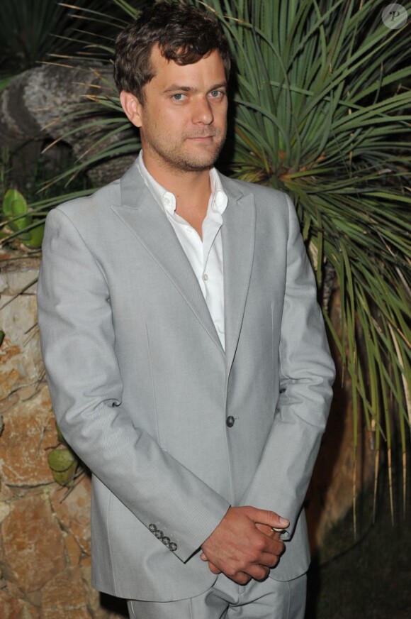 Joshua Jackson lors de la soirée Calvin Klein à la villa Saint Georges. Cannes, le 17 mai 2012.