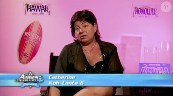 Catherine dans les Anges de la télé-réalité 4, mercredi 18 avril 2012 sur NRJ 12