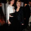 Paz Vega et Jane Fonda au gala de charité de PlaNet Finance, organisé par Jacques Attali, le vendredi 17 mai 2012.