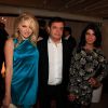 Célyne Durand et son compagnon le bijoutier Edouard Nahum au gala de charité de PlaNet Finance, organisé par Jacques Attali, le vendredi 17 mai 2012.