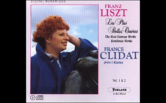 La pianiste virtuose france Clidat, spécialiste de Franz Liszt, est décédée le 17 mai 2012 à Paris à 79 ans.