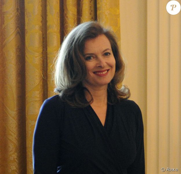 Valérie Trierweiler visite la Maison Blanche à Washington le 19 mai 2012