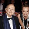 Gilles Jacob et Caroline Gruosi-Scheufel au dîner de gala organisé à l'occasion du 65e anniversaire du Festival de Cannes, le 20 mai 2012.