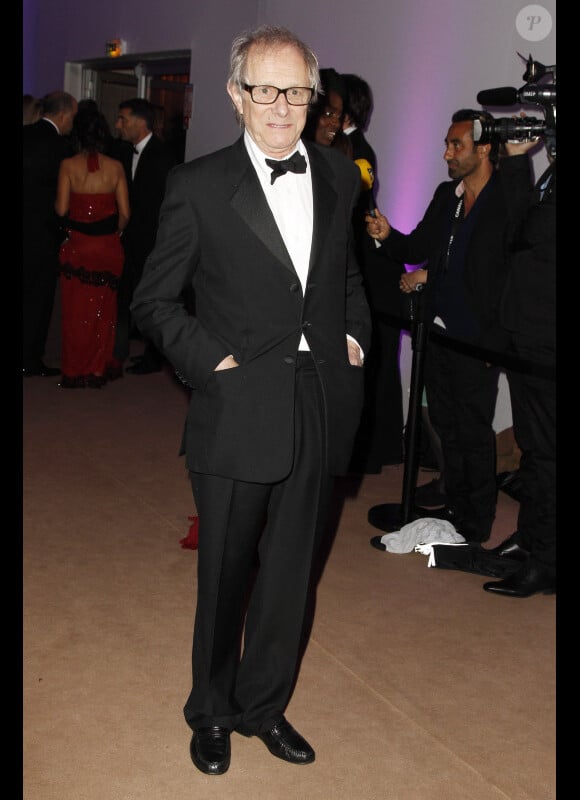 Ken Loach au dîner de gala organisé à l'occasion du 65e anniversaire du Festival de Cannes, le 20 mai 2012.