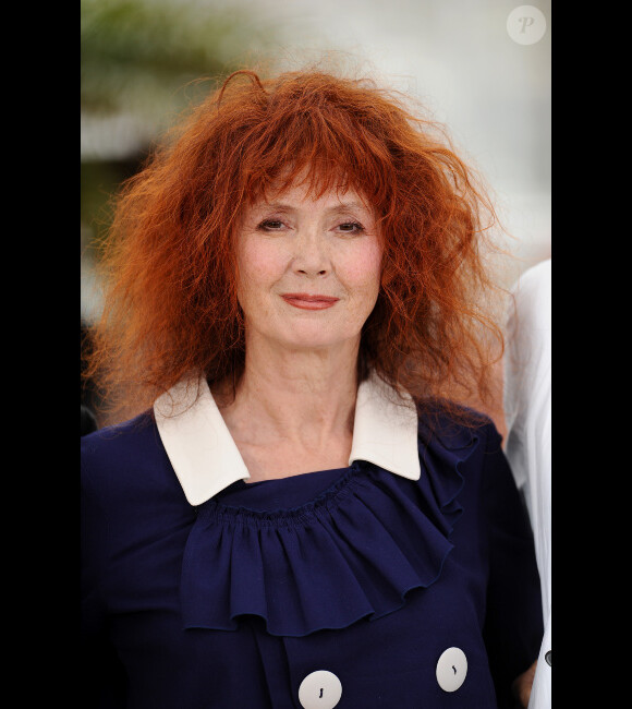 Sabine Azema lors du photocall de Vous n'avez encore rien vu d'Alain Resnais, le 21 mai 2012.