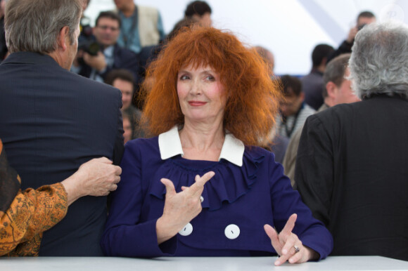 Sabine Azema lors du photocall de Vous n'avez encore rien vu d'Alain Resnais, le 21 mai 2012 au Festival de Cannes.