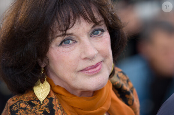 Anny Duperey lors du photocall de Vous n'avez encore rien vu d'Alain Resnais, le 21 mai 2012 au Festival de Cannes.