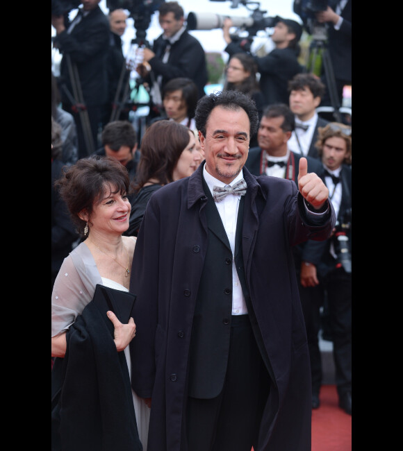 L'humoriste Felag lors de la montée des marches le 21 mai 2012 dans le cadre du Festival de Cannes lors de la présentation du film d'Alain Resnais Vous n'avez encore rien vu