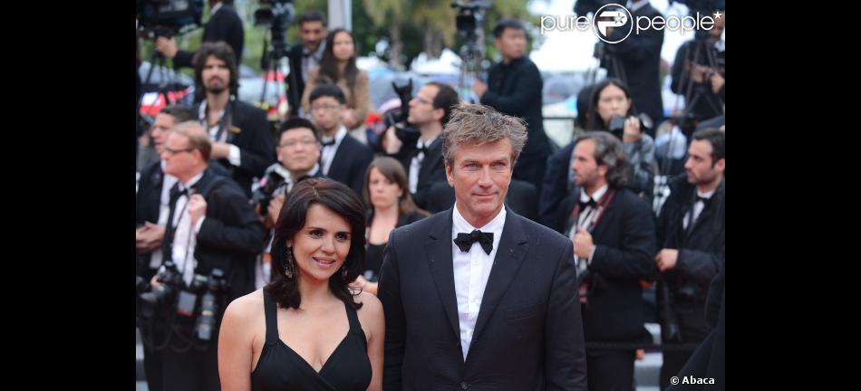 Philippe Caroit Et Sa Nouvelle Compagne Philippe Caroit et sa femme lors de la montée des marches le 21 mai