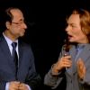 Valérie Trierweiler et François Hollande dans Les Guignols de l'Info, sur Canal+, le 22 mai 2012.
