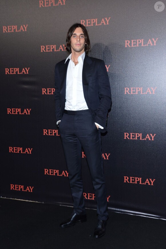 Vladimir Restoin Roitfeld lors de la soirée Replay à l'hôtel Martinez. Cannes, le 22 mai 2012.