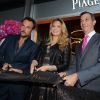 Bar Refaeli inaugure la nouvelle boutique Piaget à Genève. Le 10 mai 2012.