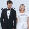 Diane Kruger et Joshua Jackson arrivent au gala de l'amfAR au Cap d'Antibes, le 24 mai 2012.