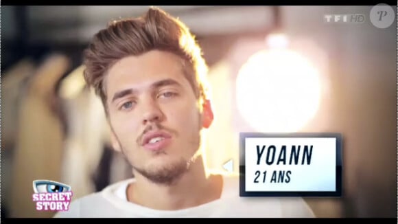Portrait de Yoann dans Secret Story 6, vendredi 25 mai 2012 sur TF1