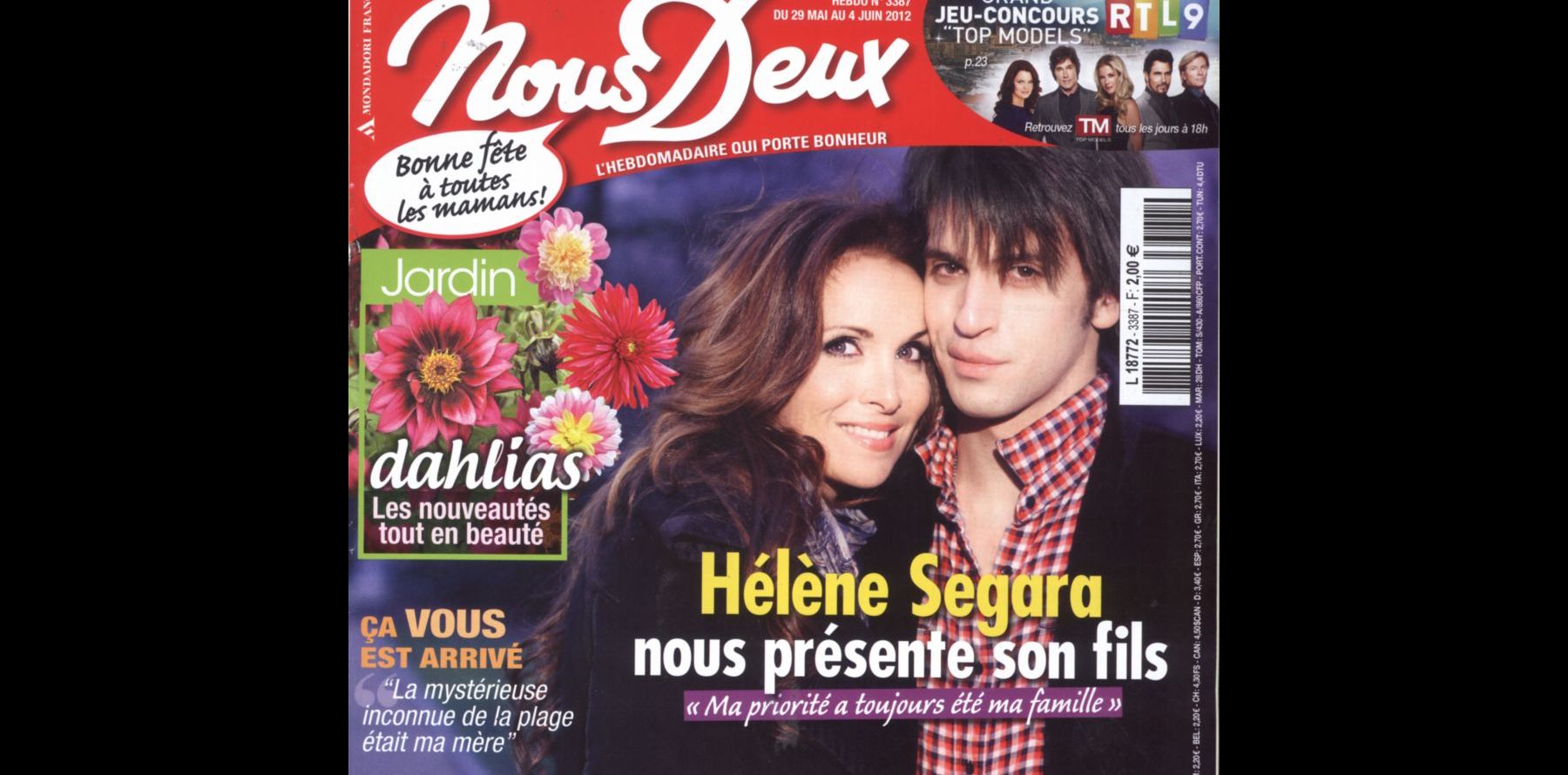 Hélène Segara et son fils Raphaël, chanteur : leur vie de famille en ...