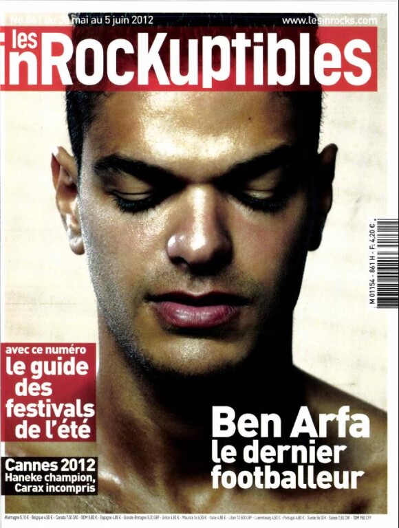 Les InRockuptibles avec Hatem Ben Arfa en kiosques le 30 mai 2012