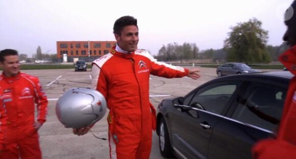 Olivier Giroud initié par Sébastien Loeb au cours d'une sortie bucolique à bord de la DS3 WRC de Citroën