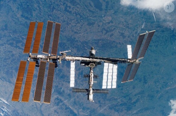 L'ISS ou Station spatiale internationale en novembre 2007.