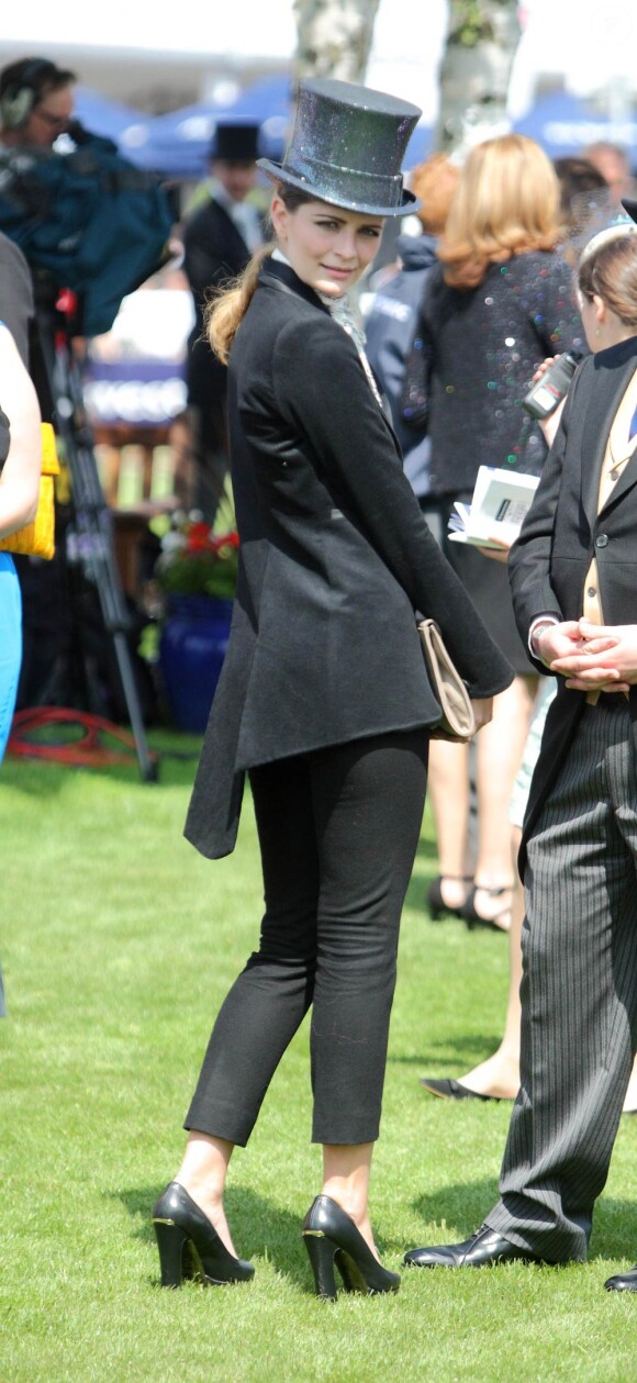 Mischa Barton lors du premier jour des célébrations du jubilé de diamant d'Elizabeth II, le 2 juin 2012.