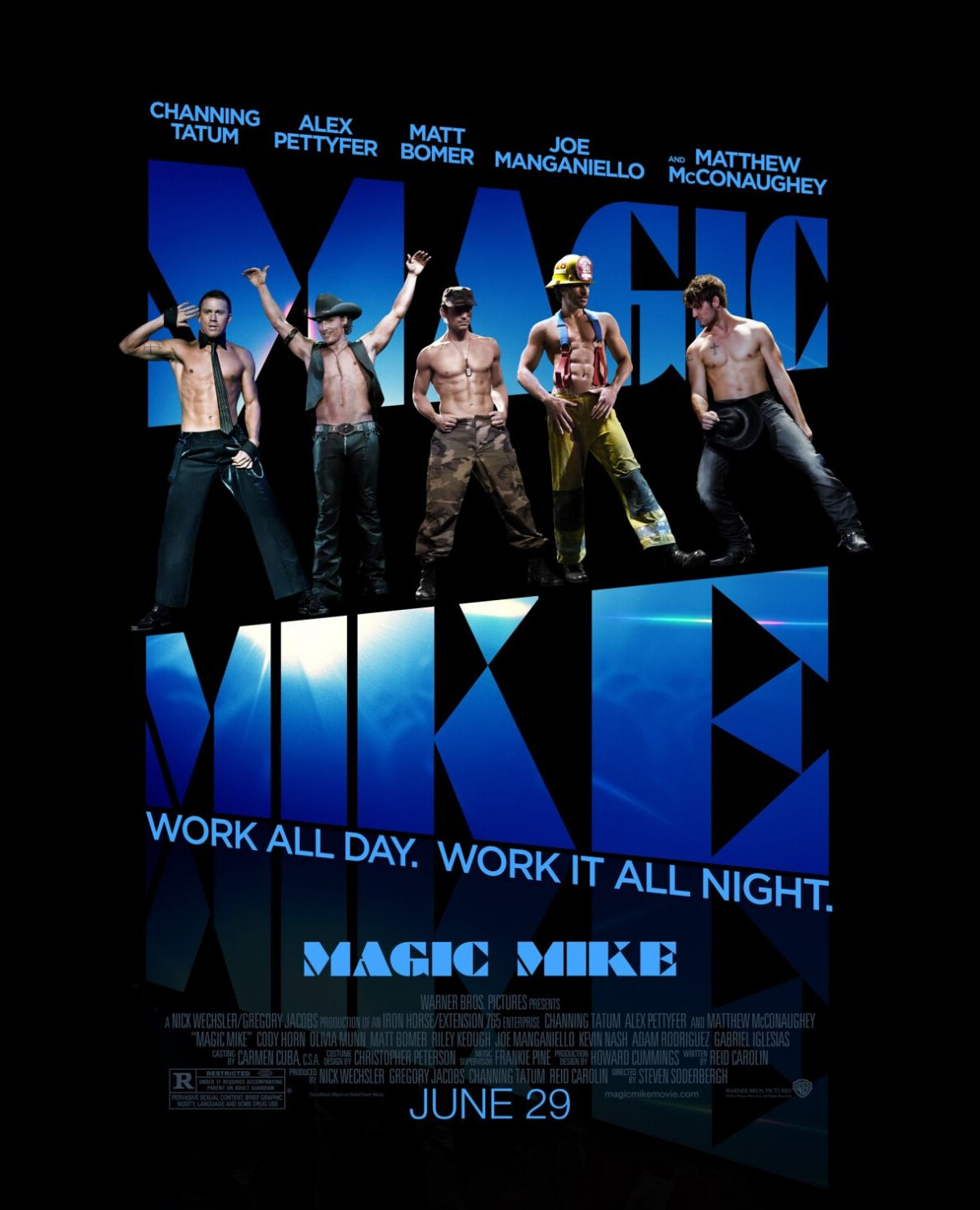 Photo : Affiche du film Magic Mike XXL - Purepeople