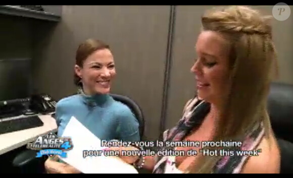 Amélie et Aurélie dans Les Anges de la télé-réalité 4 le lundi 4 juin 2012 sur NRJ 12