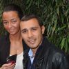 Brahim Asloum et sa compagne le lundi 4 juin 2012 à Roland-Garros