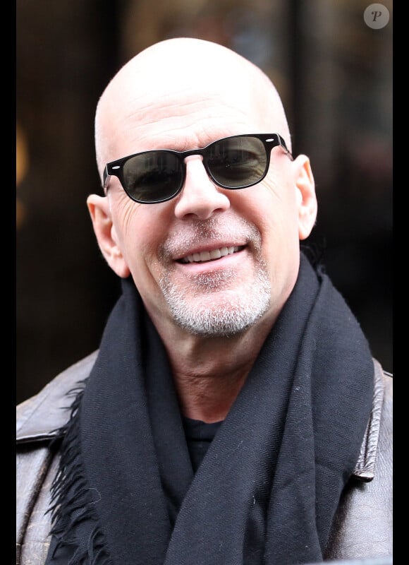Bruce Willis en novembre 2011 à Paris