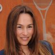Vanessa Demouy au tournoi de Roland-Garros, le jeudi 6 juin 2012.