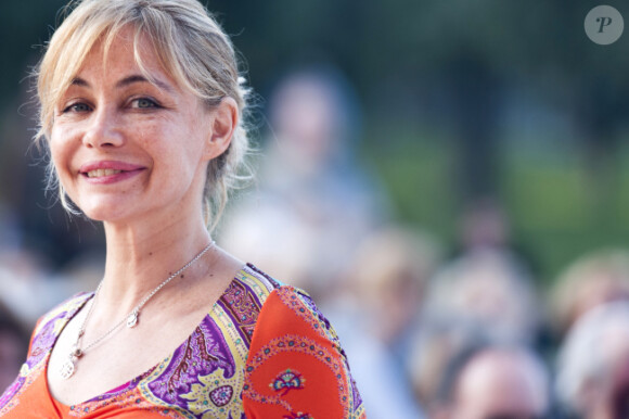 Emmanuelle Béart lors du Festival du livre de Nice, le 7 juin 2012.
