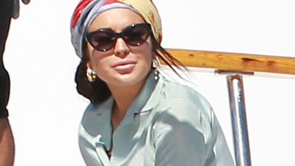 Lindsay Lohan à l'hôpital après une violente collision avec un semi-remorque