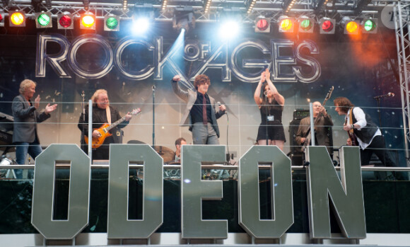 L'avant-première de Rock Forever, le 10 juin 2012 à Londres.